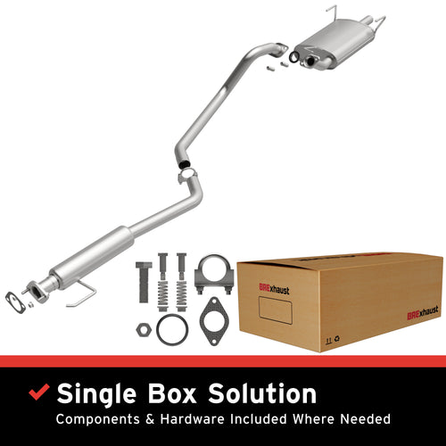 BRExhaust 2002-2006 Nissan Sentra 2.5L Direct-Fit Exhaust System Kit 106-0398