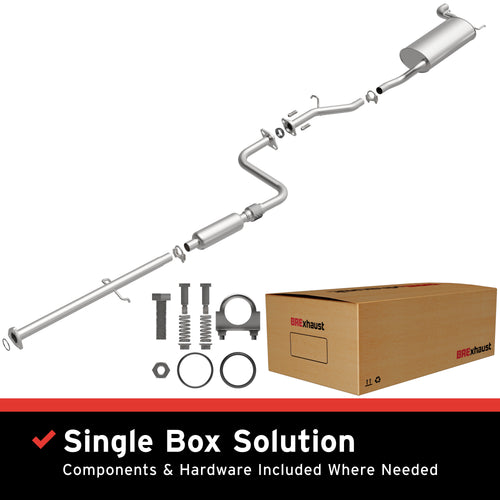 BRExhaust 1994-1997 Honda Accord 2.2L Direct-Fit Exhaust System Kit 106-0400