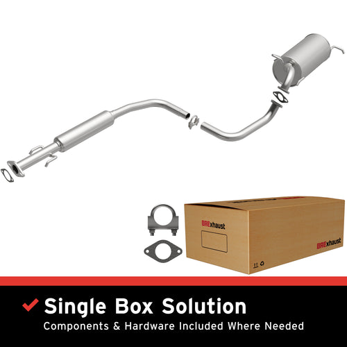 BRExhaust 2009-2011 Chevrolet Aveo5 1.6L Direct-Fit Exhaust System Kit 106-0419