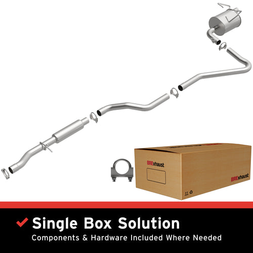 BRExhaust 2009-2018 Dodge Journey 2.4L Direct-Fit Exhaust System Kit 106-0443