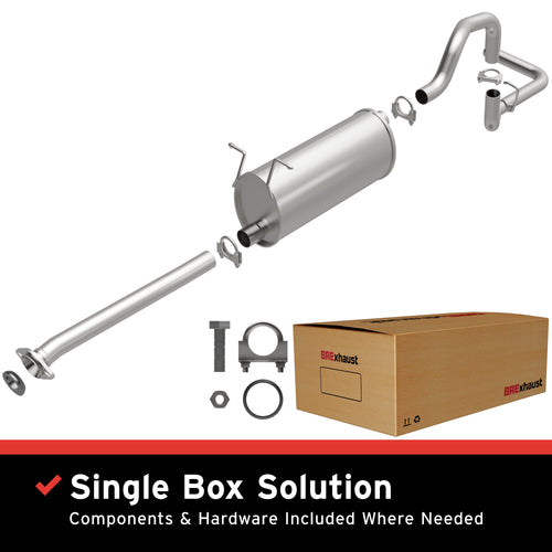 BRExhaust 2004-2011 Ford Ranger 2.3L / 2005-2009 Mazda B2300 2.3L Direct-Fit Exhaust System Kit 106-0462