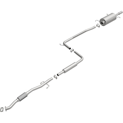 BRExhaust 1997-2003 Ford Escort 2.0L / 1997-1999 Mercury Tracer 2.0L Direct-Fit Exhaust System Kit 106-0468