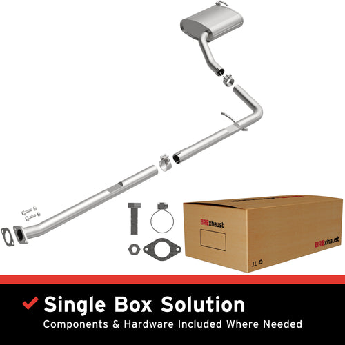 BRExhaust 2011-2014 Hyundai Sonata SE 2.0L | 2011-2014 Hyundai Sonata 2.4L Direct-Fit Exhaust System Kit 106-0469