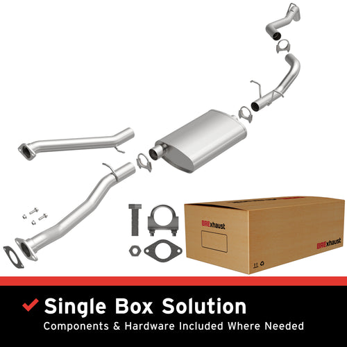 BRExhaust 2000-2004 Chevrolet S10 4.3L | 2000-2004 GMC Sonoma 4.3L Direct-Fit Exhaust System Kit 106-0512