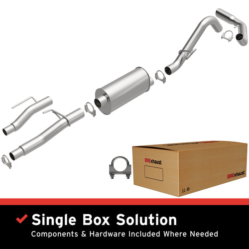 BRExhaust 2009-2010 Ford F-150 5.4L / 2009-2010 Ford F-150 4.6L Direct-Fit Exhaust System Kit 106-0515