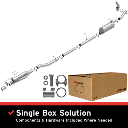 BRExhaust 2011-2016 Ford F-250 Super Duty 6.2L | 2011-2016 Ford F-350 Super Duty 6.2L Direct-Fit Exhaust System Kit 106-0522