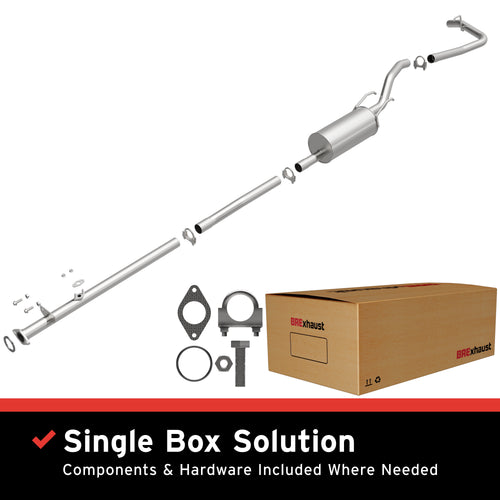 BRExhaust 1995-1997 Toyota Tacoma 2.4L Direct-Fit Exhaust System Kit 106-0523
