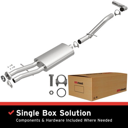 BRExhaust 2002-2006 Cadillac Escalade 6.0L | 2001-2006 GMC Yukon 6.0L Direct-Fit Exhaust System Kit 106-0549