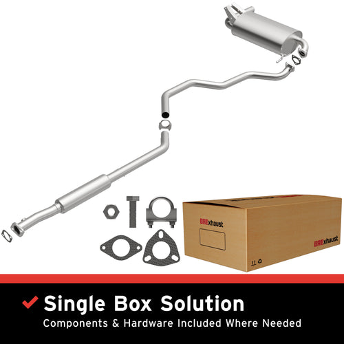 BRExhaust 2003-2006 Mitsubishi Outlander 2.4L Direct-Fit Exhaust System Kit 106-0552