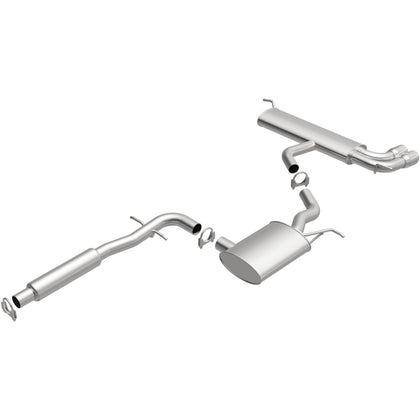 BRExhaust 2006-2009 Volkswagen Rabbit 2.5L | 2010-2014 Volkswagen Golf 2.5L Direct-Fit Exhaust System Kit 106-0554
