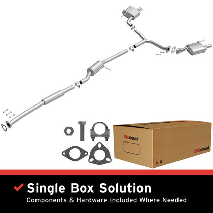 BRExhaust 2004-2008 Acura TL 3.2L Direct-Fit Exhaust System Kit 106-0555