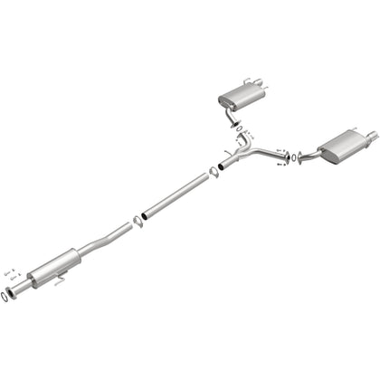 BRExhaust 2007-2012 Lexus ES350 3.5L | 2007-2011 Toyota Camry 3.5L Direct-Fit Exhaust System Kit 106-0557