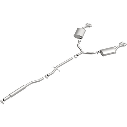 BRExhaust 2006-2008 Cadillac DTS 4.6L | 2000-2005 Cadillac DeVille 4.6L Direct-Fit Exhaust System Kit 106-0559