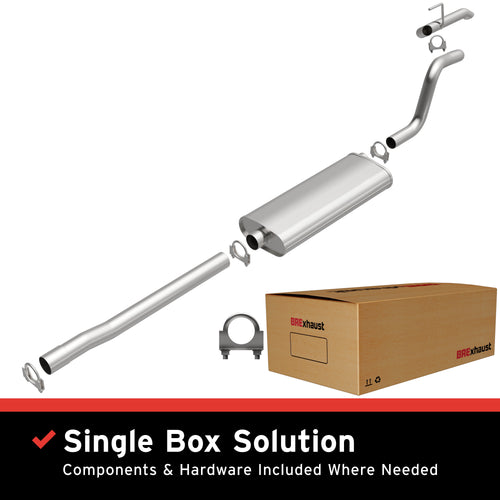 BRExhaust 2003-2004 Jeep Grand Cherokee 4.7L Direct-Fit Exhaust System Kit 106-0576