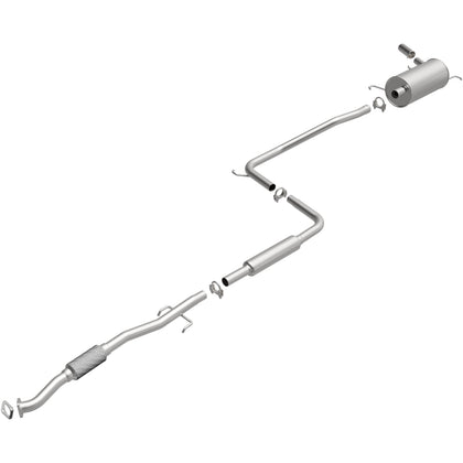 BRExhaust 1997-1999 Ford Escort 2.0L / 1997-1999 Mercury Tracer 2.0L Direct-Fit Exhaust System Kit 106-0581