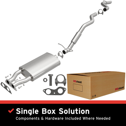 BRExhaust 1996-1998 Ford Explorer 5.0L / 1997-1998 Mercury Mountaineer 5.0L Direct-Fit Exhaust System Kit 106-0582