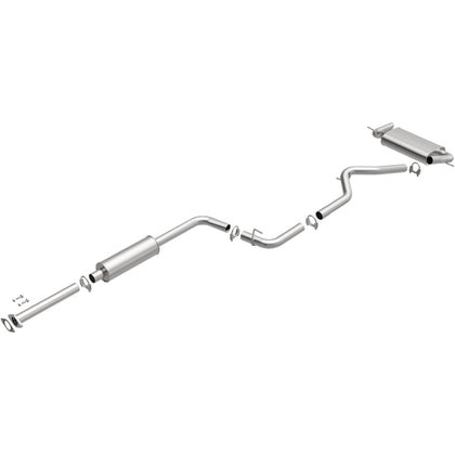 BRExhaust 2012-2017 Ford Focus 2.0L Direct-Fit Exhaust System Kit 106-0583
