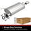 BRExhaust 2004-2012 Mitsubishi Galant 2.4L Direct-Fit Exhaust System Kit 106-0584