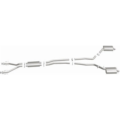 BRExhaust 2005-2007 Cadillac STS 3.6L / 2004-2007 Cadillac CTS 3.6L Direct-Fit Exhaust System Kit 106-0586