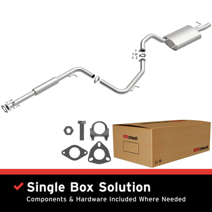 BRExhaust 1999-2003 Mitsubishi Galant 2.4L Direct-Fit Exhaust System Kit 106-0588