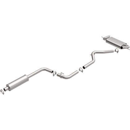 BRExhaust 2012-2018 Ford Focus 2.0L Direct-Fit Exhaust System Kit 106-0593