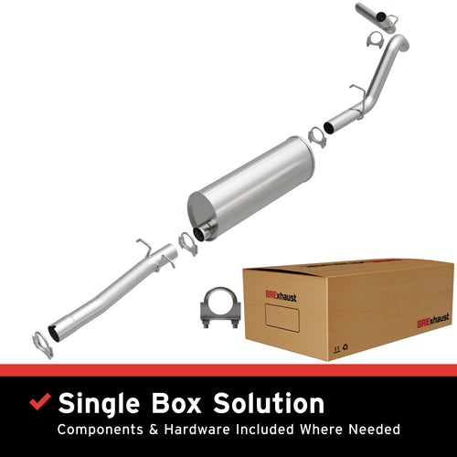 BRExhaust 2000-2003 Dodge Dakota 4.7L | 2000-2003 Dodge Dakota 5.9L Direct-Fit Exhaust System Kit 106-0595