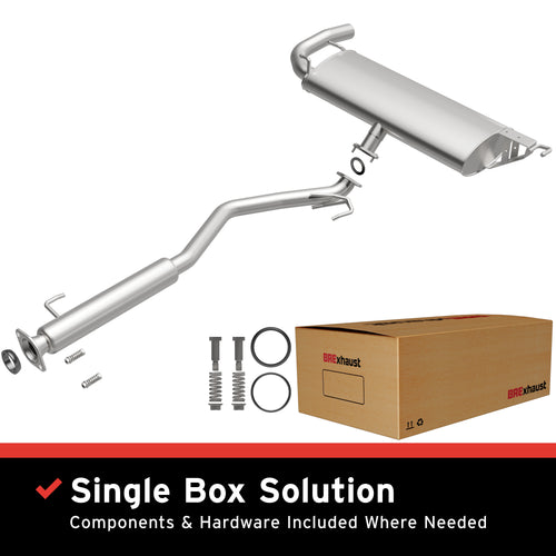 BRExhaust 2006-2008 Suzuki Grand Vitara 2.7L Direct-Fit Exhaust System Kit 106-0597