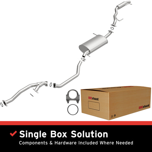 BRExhaust 2002-2006 Mazda MPV 3.0L Direct-Fit Exhaust System Kit 106-0611