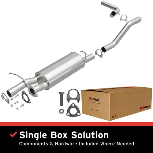 BRExhaust 2001-2002 Chevrolet Express 3500 5.7L | 2001-2002 GMC Savana 3500 5.7L Direct-Fit Exhaust System Kit 106-0615