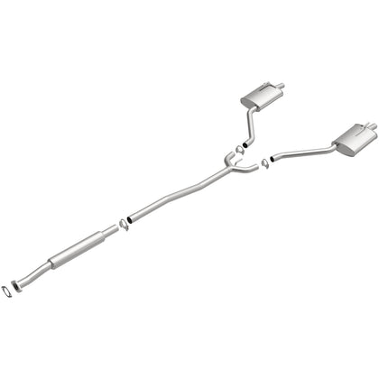 BRExhaust 2002-2006 Nissan Altima 3.5L Direct-Fit Exhaust System Kit 106-0616