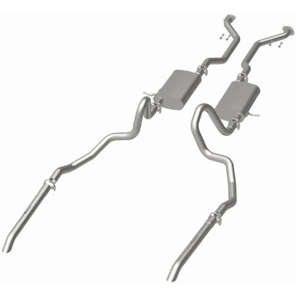 BRExhaust 2003-2011 Ford Crown Victoria 4.6L | 2003-2011 Mercury Grand Marquis 4.6L Direct-Fit Exhaust System Kit 106-0618