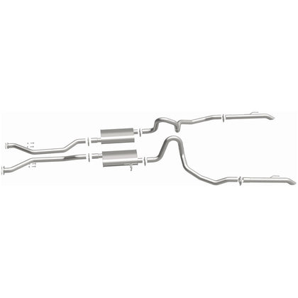 BRExhaust 2003-2011 Ford Crown Victoria 4.6L | 2003-2011 Mercury Grand Marquis 4.6L Direct-Fit Exhaust System Kit 106-0618