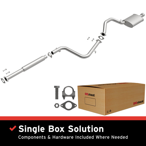 BRExhaust 2001-2005 Mitsubishi Eclipse 3.0L | 2001-2005 Mitsubishi Eclipse 2.4L Direct-Fit Exhaust System Kit 106-0622