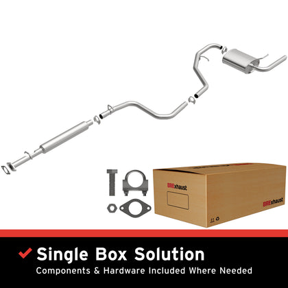 BRExhaust 2005-2006 Chevrolet Malibu 3.5L Direct-Fit Exhaust System Kit 106-0629