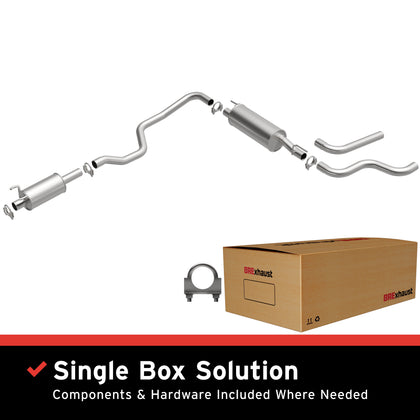 BRExhaust Direct-Fit Exhaust System Kit 106-0631