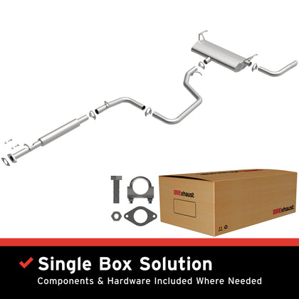 BRExhaust 2005-2007 Pontiac G6 3.5L | 2006-2007 Pontiac G6 2.4L Direct-Fit Exhaust System Kit 106-0633