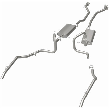 BRExhaust 1998-2002 Ford Crown Victoria 4.6L | 1998-2002 Mercury Grand Marquis 4.6L Direct-Fit Exhaust System Kit 106-0634