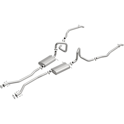 BRExhaust 1998-2002 Ford Crown Victoria 4.6L | 1998-2002 Mercury Grand Marquis 4.6L Direct-Fit Exhaust System Kit 106-0634