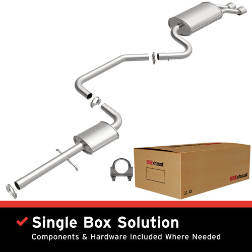 BRExhaust 1996-2000 Chrysler Sebring 2.5L Direct-Fit Exhaust System Kit 106-0635