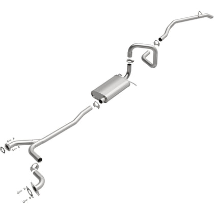 BRExhaust 1998-2002 Ford Crown Victoria 4.6L / 1998-2002 Mercury Grand Marquis 4.6L Direct-Fit Exhaust System Kit 106-0637