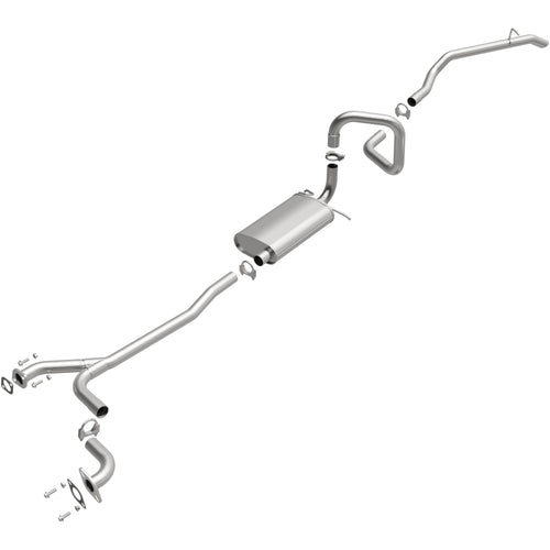 BRExhaust 1998-2002 Ford Crown Victoria 4.6L / 1998-2002 Mercury Grand Marquis 4.6L Direct-Fit Exhaust System Kit 106-0637