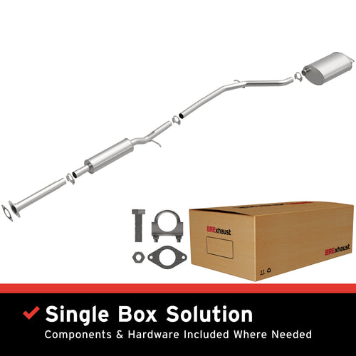 BRExhaust 2008-2012 Ford Taurus 3.5L / 2008-2009 Mercury Sable 3.5L Direct-Fit Exhaust System Kit 106-0639