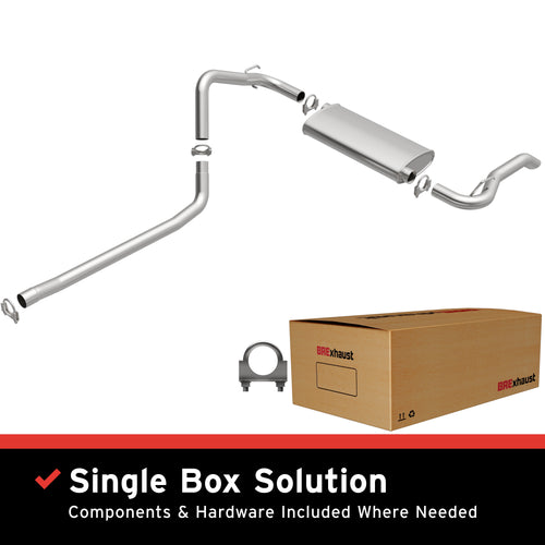 BRExhaust 1998-2002 Chevrolet Camaro 3.8L | 1998-2002 Pontiac Firebird 3.8L Direct-Fit Exhaust System Kit 106-0646