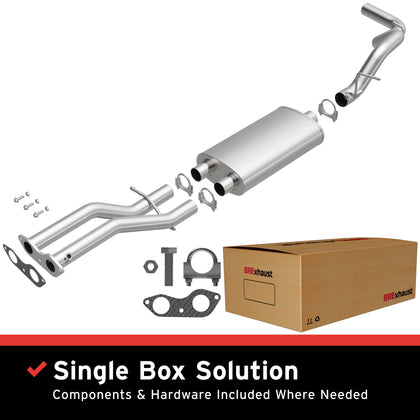 BRExhaust 1996-2000 Chevrolet Tahoe 5.7L | 1996-2000 GMC Yukon 5.7L Direct-Fit Exhaust System Kit 106-0665
