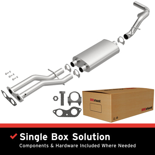 BRExhaust 1996-2000 Chevrolet Tahoe 5.7L | 1996-2000 GMC Yukon 5.7L Direct-Fit Exhaust System Kit 106-0665