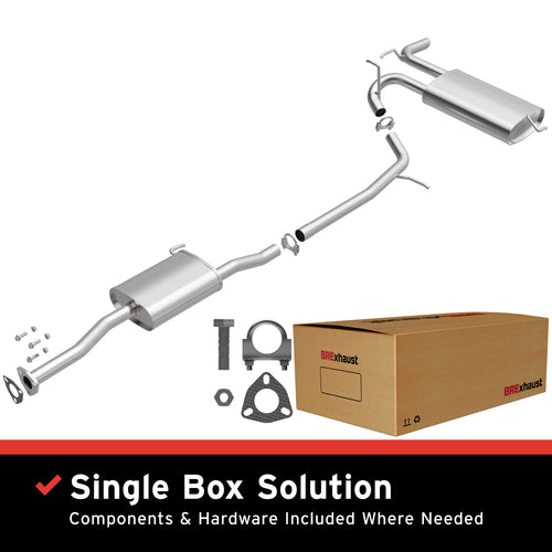 BRExhaust 2008-2010 Saturn Vue 2.4L Direct-Fit Exhaust System Kit 106-0666