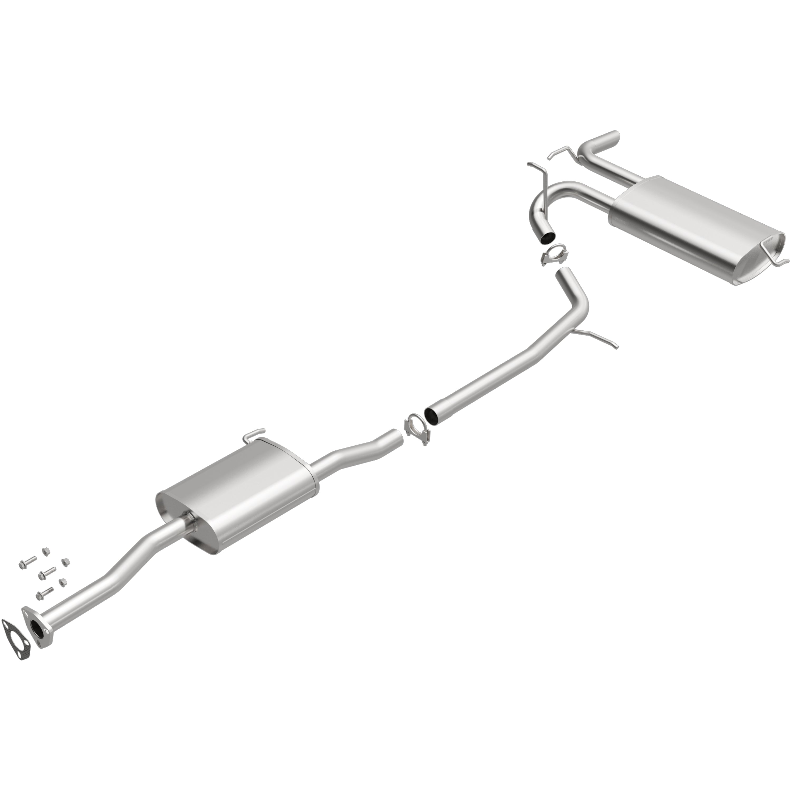BRExhaust 2008-2010 Saturn Vue 2.4L Direct-Fit Exhaust System Kit
