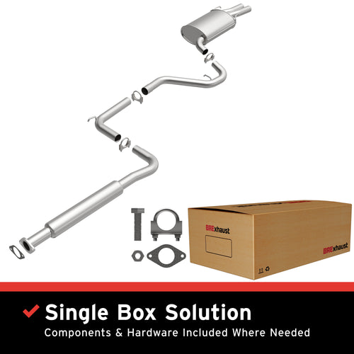 BRExhaust 1998-1999 Oldsmobile Intrigue 3.8L | 1999-2002 Oldsmobile Intrigue 3.5L Direct-Fit Exhaust System Kit 106-0667