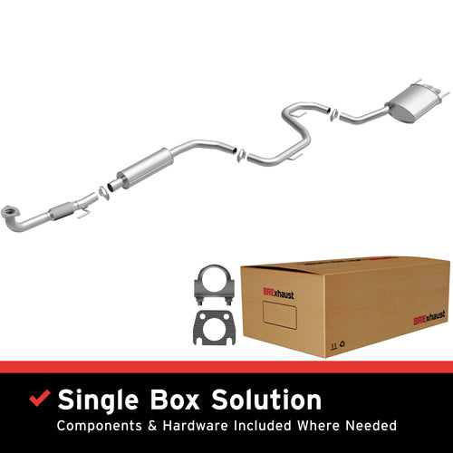 BRExhaust 2005-2011 Saab 9-3 2.0L Direct-Fit Exhaust System Kit 106-0681