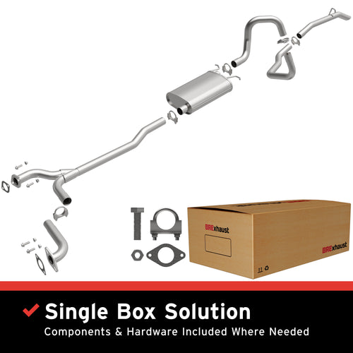BRExhaust 1995-1997 Ford Crown Victoria 4.6L | 1995-1997 Mercury Grand Marquis 4.6L Direct-Fit Exhaust System Kit 106-0690